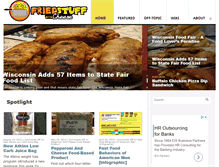 Tablet Screenshot of friedstuffwithcheese.com
